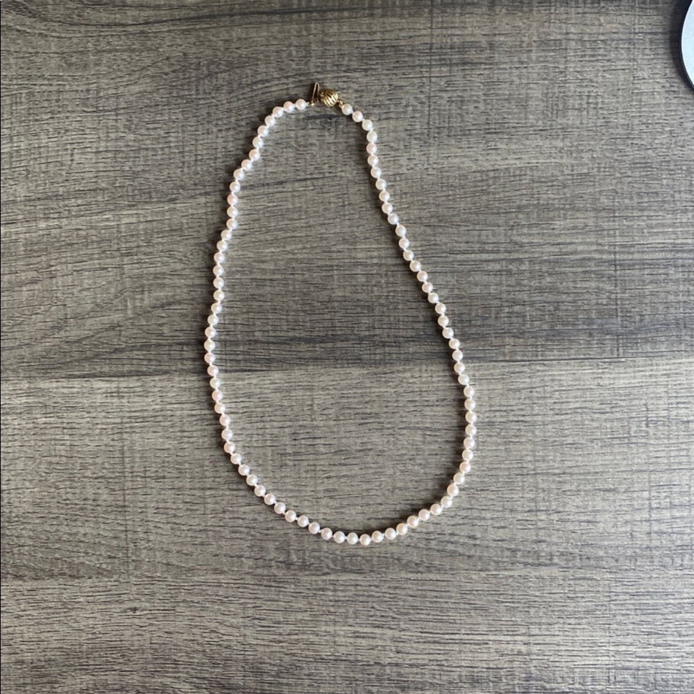 Genuine Cultured Pearl Necklace